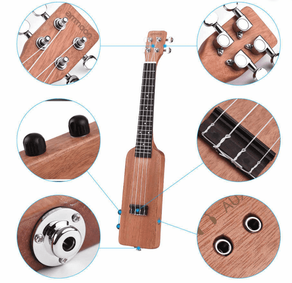 the electric ukulele that I own