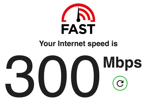300Mbps on wifi